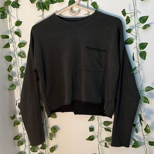Aerie cropped crewneck
